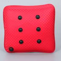 CE auto back massager cushion vibration massager pillow for chair parts massage pillow with battery